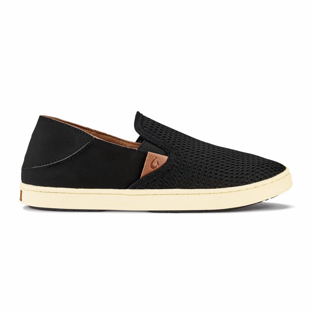 Olukai Women's Pehuea Slip On Shoe - Black US047-328